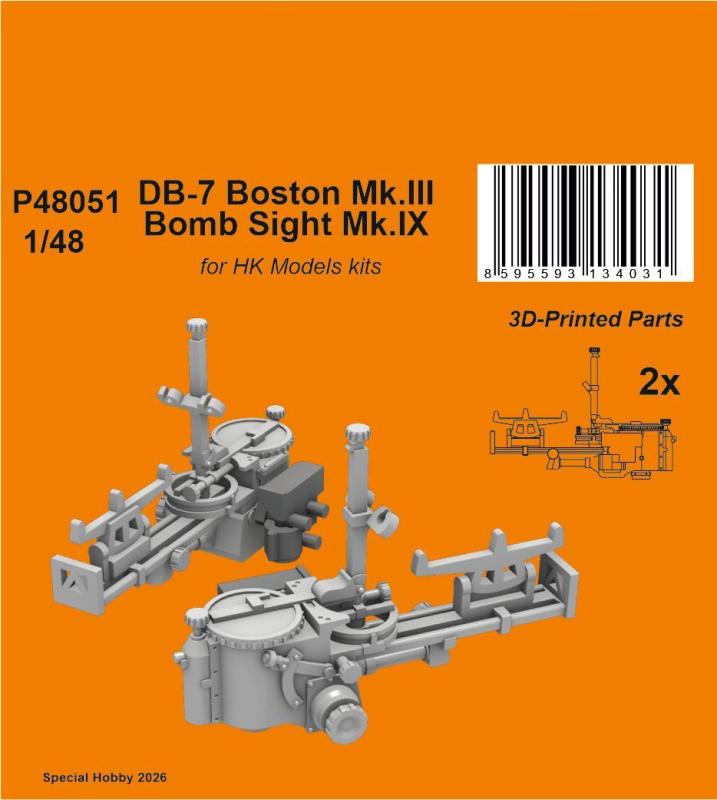 DB-7 Boston Mk.III - Bomb Sight Mk.IX [HKM]
