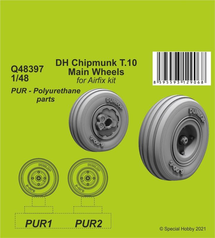 10 cm günstig Kaufen-DH Chipmunk T.10 - Main Wheels. DH Chipmunk T.10 - Main Wheels <![CDATA[CMK / Q48397 / 1:48]]>. 