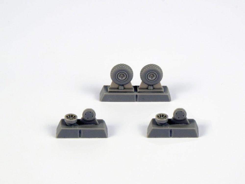 8595593125442 - P-40 - Wheels - Block tread [Special Hobby]