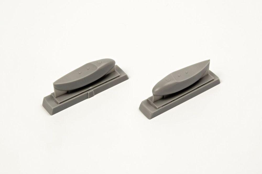 8595593125688 - Vampire MkI - Underwing Slipper Tanks (2 StÃ¼ck) [Special Hobby]