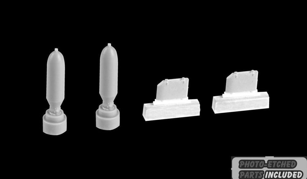8595593127415 - CMK 129-Q72359 - A-20 Havoc Wing Racks and Bombs in 172 8595593127415 - CMK 129-Q72359 - A-20 Havoc Wing Racks and Bombs in 172
