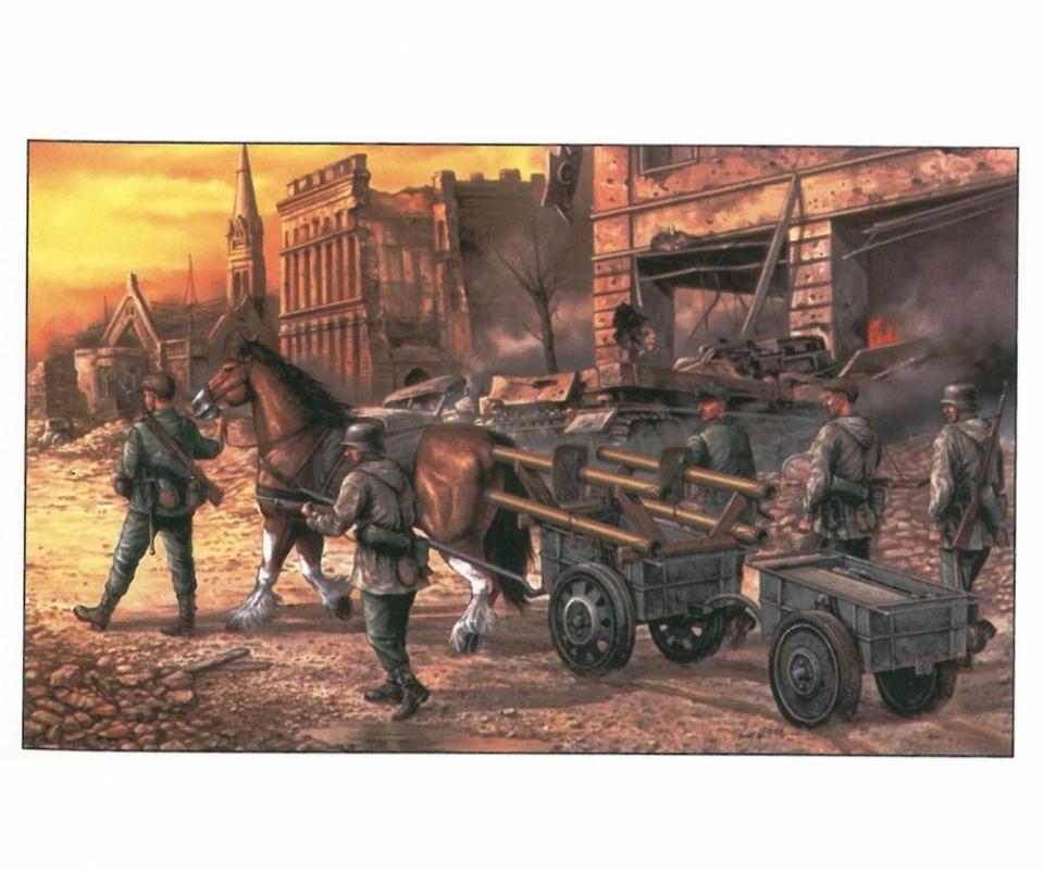 0089195861047 - 88 cm Panzerschreck Infanterkarren 0089195861047 - 88 cm Panzerschreck Infanterkarren