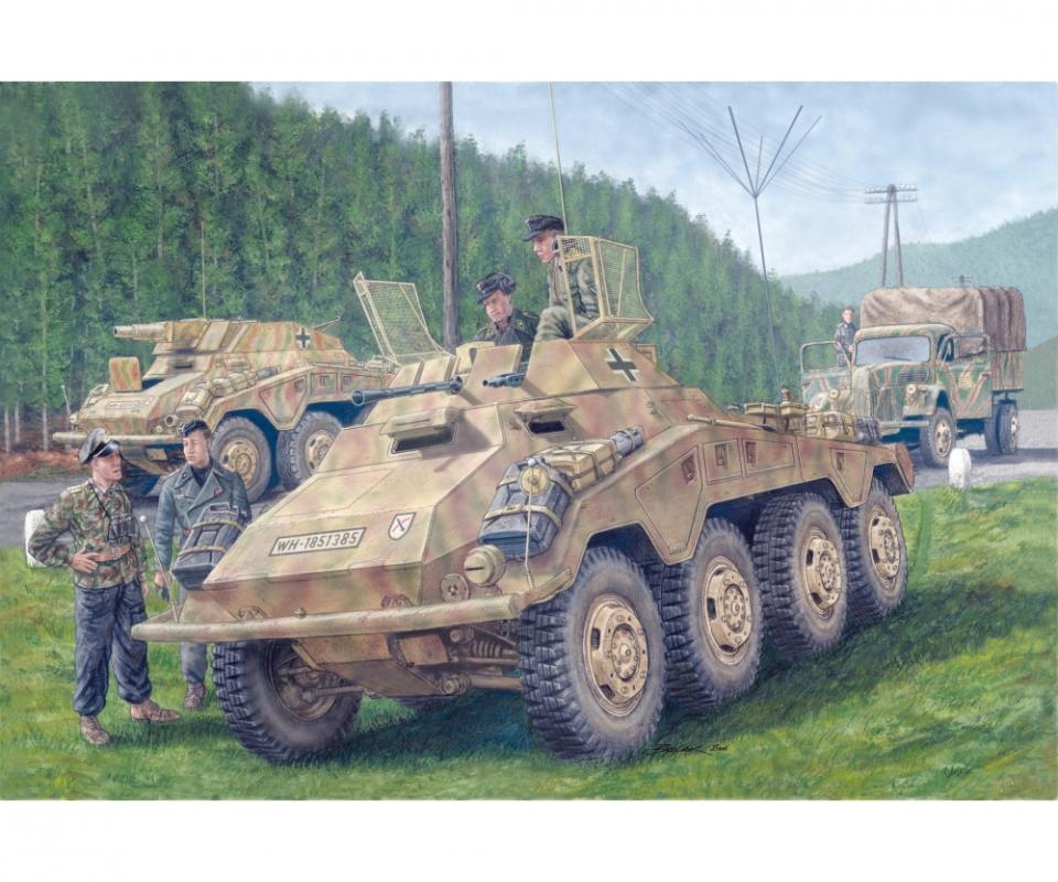 0089195862983 - SdKfz 234 1 Schwerer Panzerspähwagen 0089195862983 - SdKfz 234 1 Schwerer Panzerspähwagen