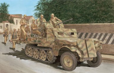 0089195866776 - SDKFZ10 5 w ARMOR CAB f 2cm Flak 0089195866776 - SDKFZ10 5 w ARMOR CAB f 2cm Flak