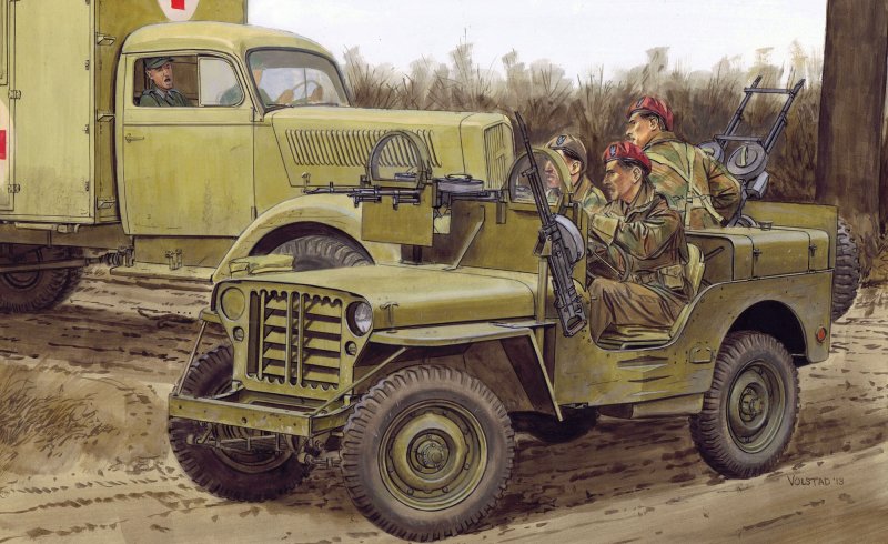 0089195867254 - SAS Raider 4x4 Truck ETO 1944 + 2nd SAS Regiment 0089195867254 - SAS Raider 4x4 Truck ETO 1944 + 2nd SAS Regiment