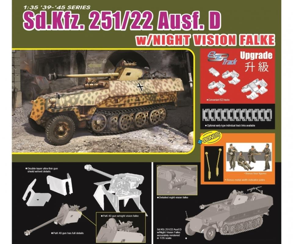 0089195869944 - SdKfz251 22AusfDw NightVisFalke 0089195869944 - SdKfz251 22AusfDw NightVisFalke