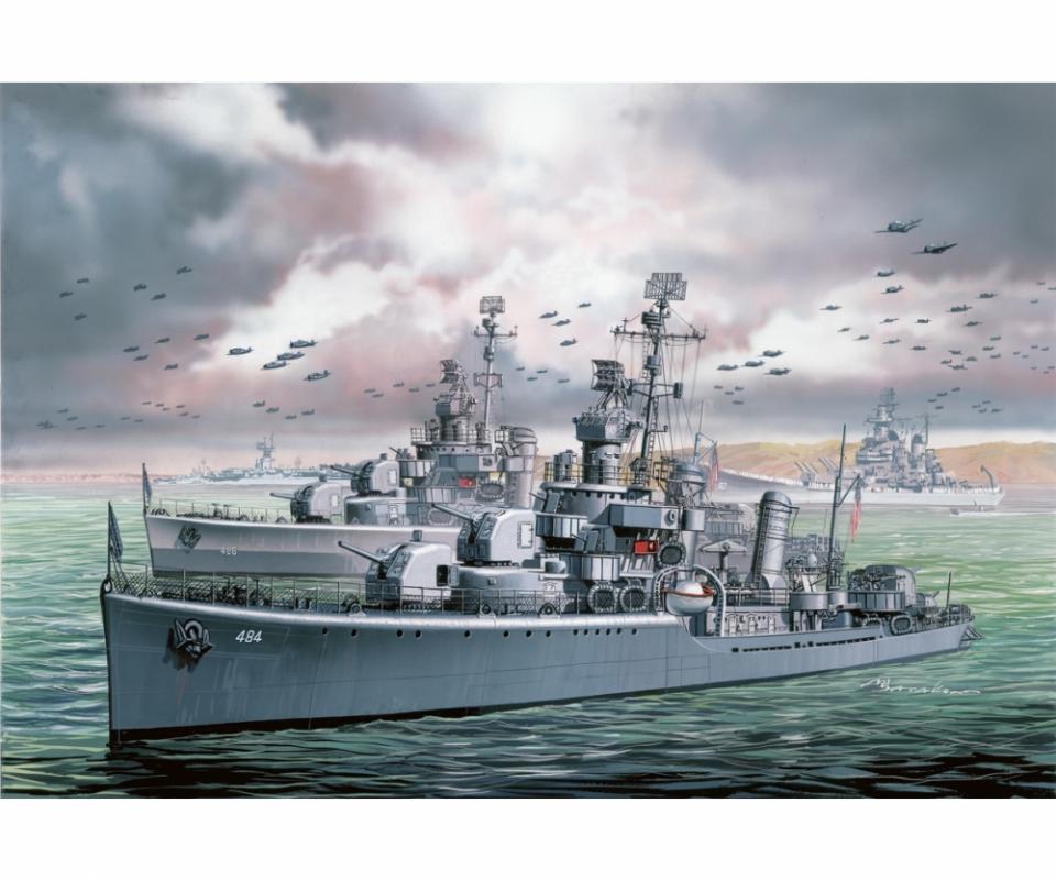 USS Buchanan DD484 (Smart Kit) · Dragon · 7089 · 1700