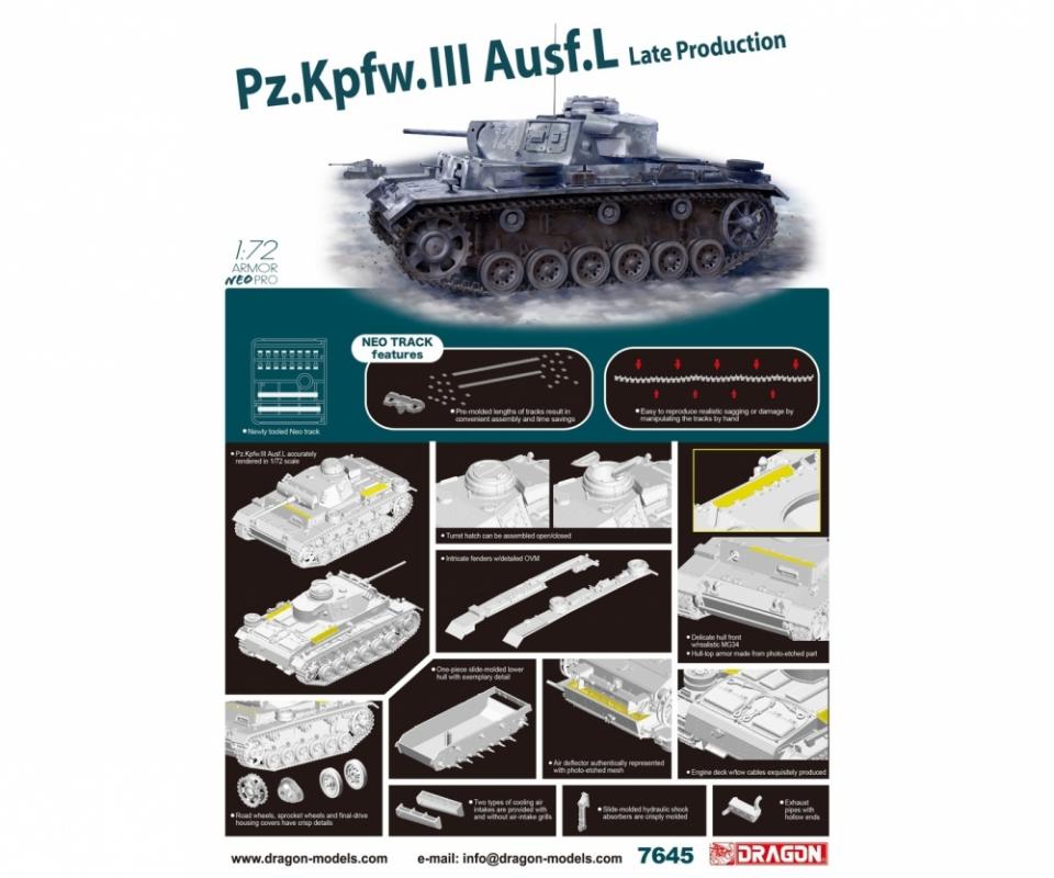 Pz.Kpfw.III Ausf.L Late Production w/ Neo Tracks