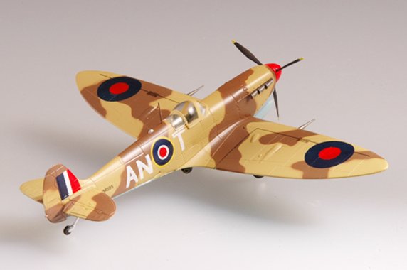 Easy günstig Kaufen-Supermarine Spitfire Mk VC Trop RAF 417. Supermarine Spitfire Mk VC Trop RAF 417 <![CDATA[Easy Model / 37216 / 1:72]]>. 