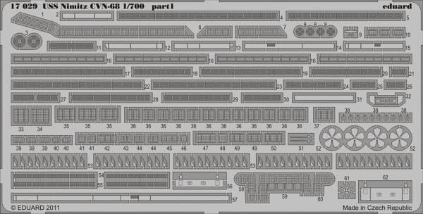 02 00  günstig Kaufen-USS Nimitz CVN-68 [Trumpeter]. USS Nimitz CVN-68 [Trumpeter] <![CDATA[Eduard / 17029 / 1:700]]>. 