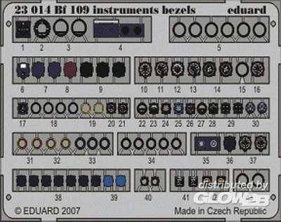 TS 301 günstig Kaufen-Messerschmitt Bf 109 - Instruments bezels. Messerschmitt Bf 109 - Instruments bezels <![CDATA[Eduard / 23014 / 1:24]]>. 