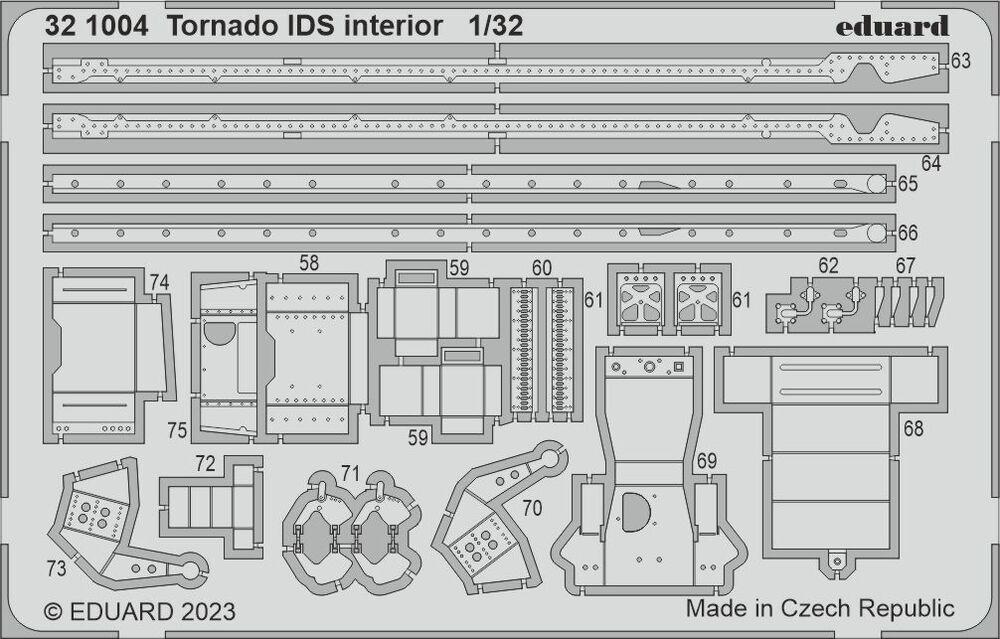 00 4  günstig Kaufen-Tornado IDS - Interior [Italeri]. Tornado IDS - Interior [Italeri] <![CDATA[Eduard / 321004 / 1:32]]>. 