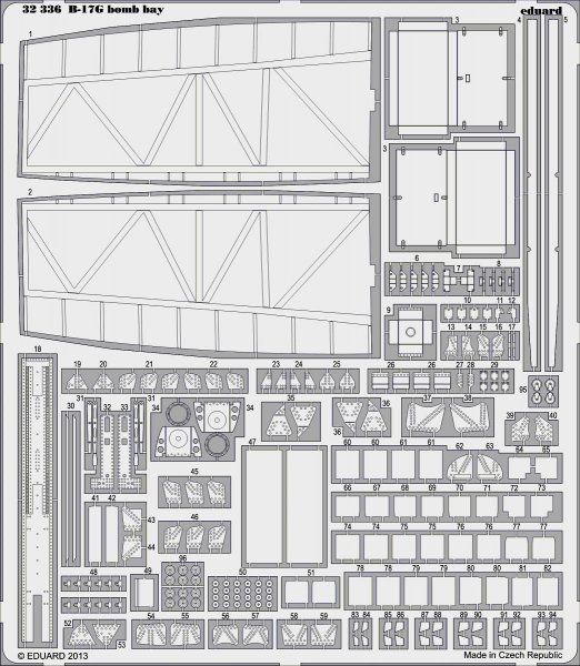 8591437323364 - B-17G - Bomb bay [HKM]