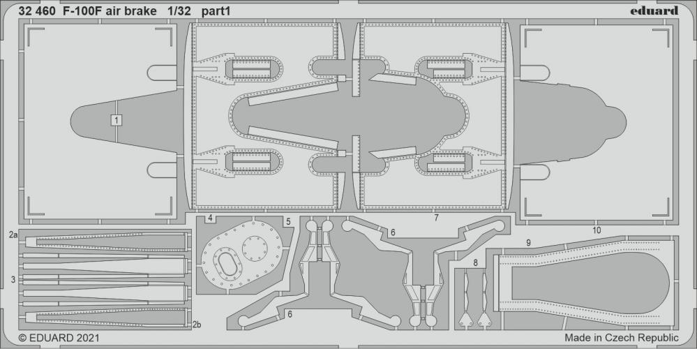 F-100F - Air brake [Trumpeter]