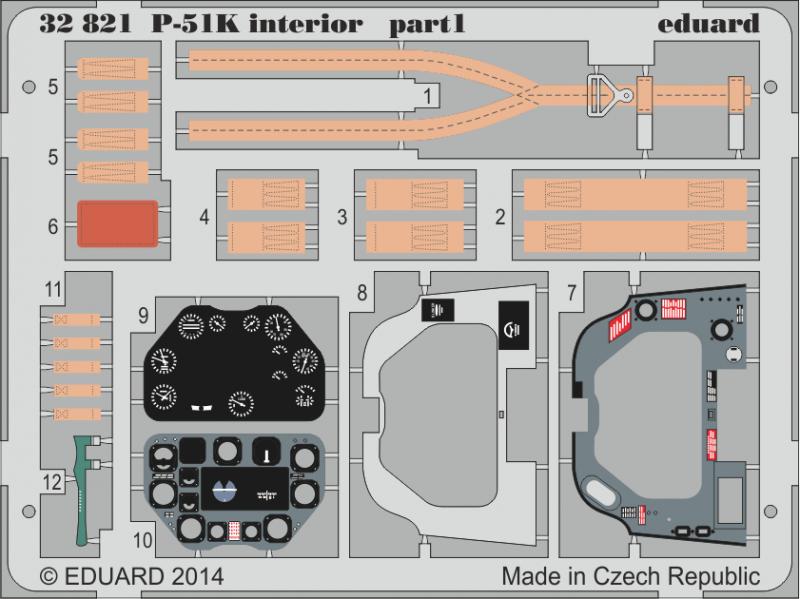 P-51K Mustang - Interior S.A. [Dragon]