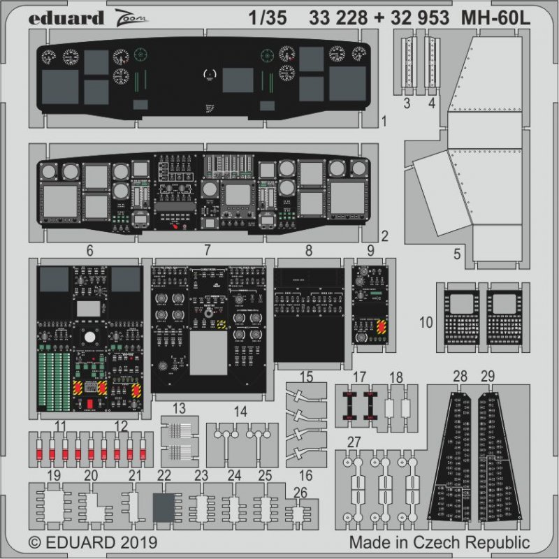 BLACK ED  günstig Kaufen-MH-60L Black Hawk [Kitty Hawk]. MH-60L Black Hawk [Kitty Hawk] <![CDATA[Eduard / 33228 / 1:35]]>. 