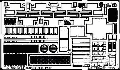 Deko,Super günstig Kaufen-M51 Super Sherman. M51 Super Sherman <![CDATA[Eduard / 35182 / 1:35]]>. 