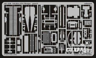 8591437354504 - 35450 - SdKfz142 Wespe mit Haubitze FH18 2 Fotoätzsatz in 135 8591437354504 - 35450 - SdKfz142 Wespe mit Haubitze FH18 2 Fotoätzsatz in 135