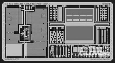 Tamiya  günstig Kaufen-StuG.III  Ausf.B - Interior [Tamiya].. StuG.III  Ausf.B - Interior [Tamiya]. <![CDATA[Eduard / 35875 / 1:35]]>. 