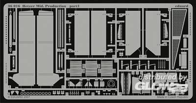 Mid production günstig Kaufen-Hetzer Mid. Production [Tamiya]. Hetzer Mid. Production [Tamiya] <![CDATA[Eduard / 36016 / 1:35]]>. 