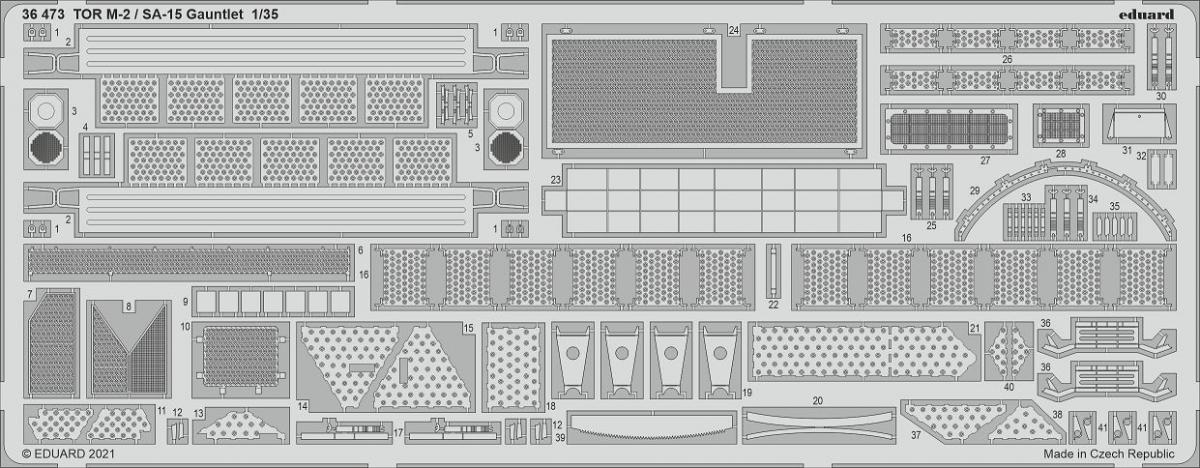 36 V  günstig Kaufen-TOR M-2 / SA-15 Gauntlet [Zvezda]. TOR M-2 / SA-15 Gauntlet [Zvezda] <![CDATA[Eduard / 36473 / 1:35]]>. 