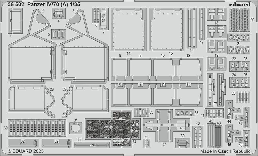 8591437578597 - Panzer IV 70 (A)  [Tamiya]