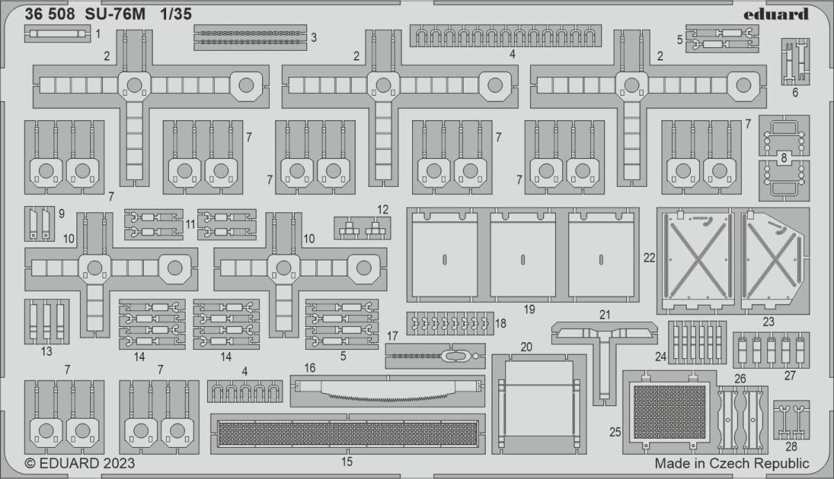 SU 76M günstig Kaufen-SU-76M [Zvezda]. SU-76M [Zvezda] <![CDATA[Eduard / 36508 / 1:35]]>. 