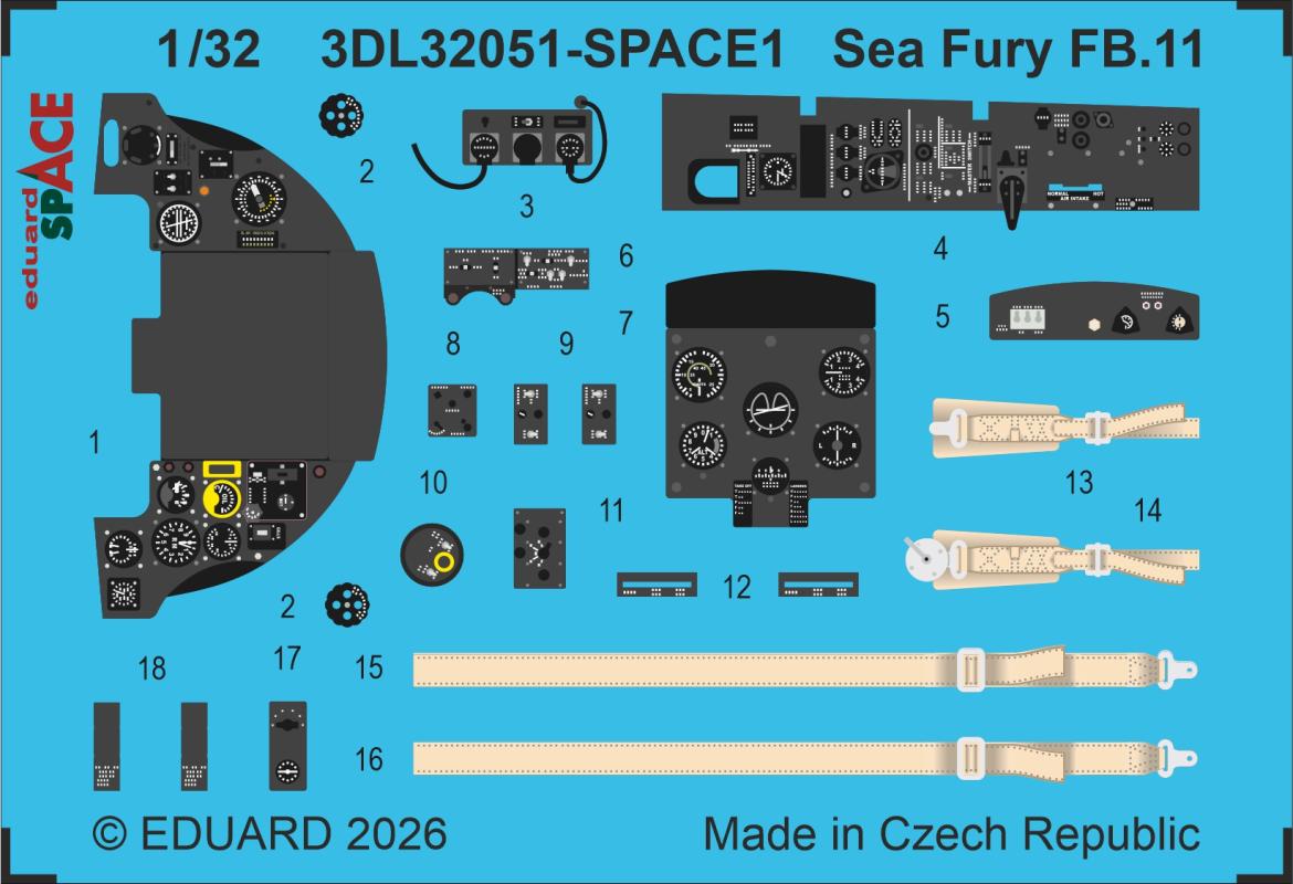 Sea Fury FB.11 - Space [DBMK]