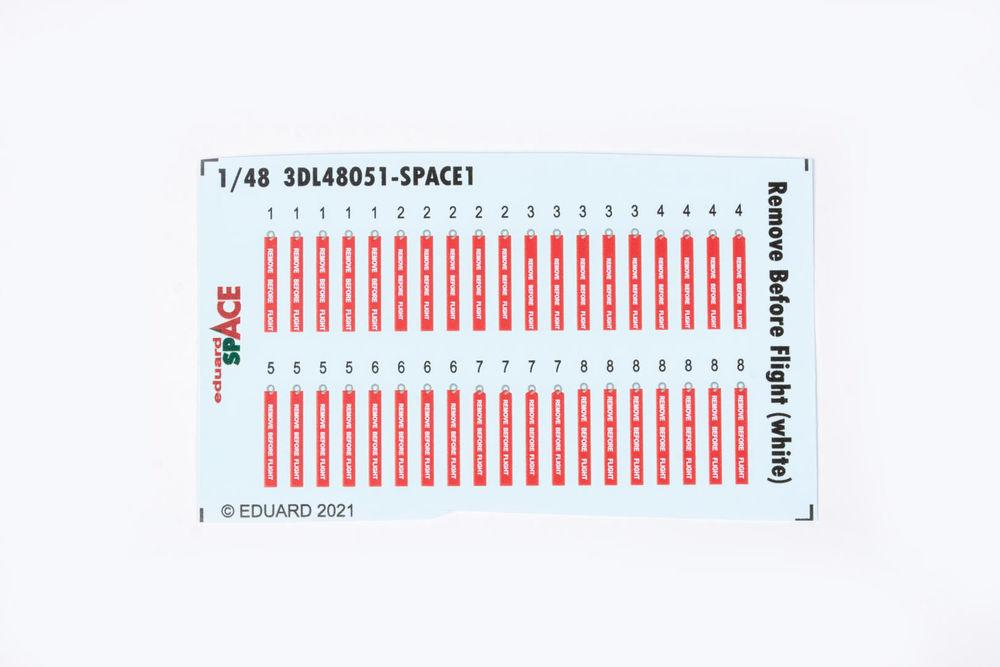 8591437564453 - 3DL48051 - 148 Remove Before Flight (white) SPACE 8591437564453 - 3DL48051 - 148 Remove Before Flight (white) SPACE