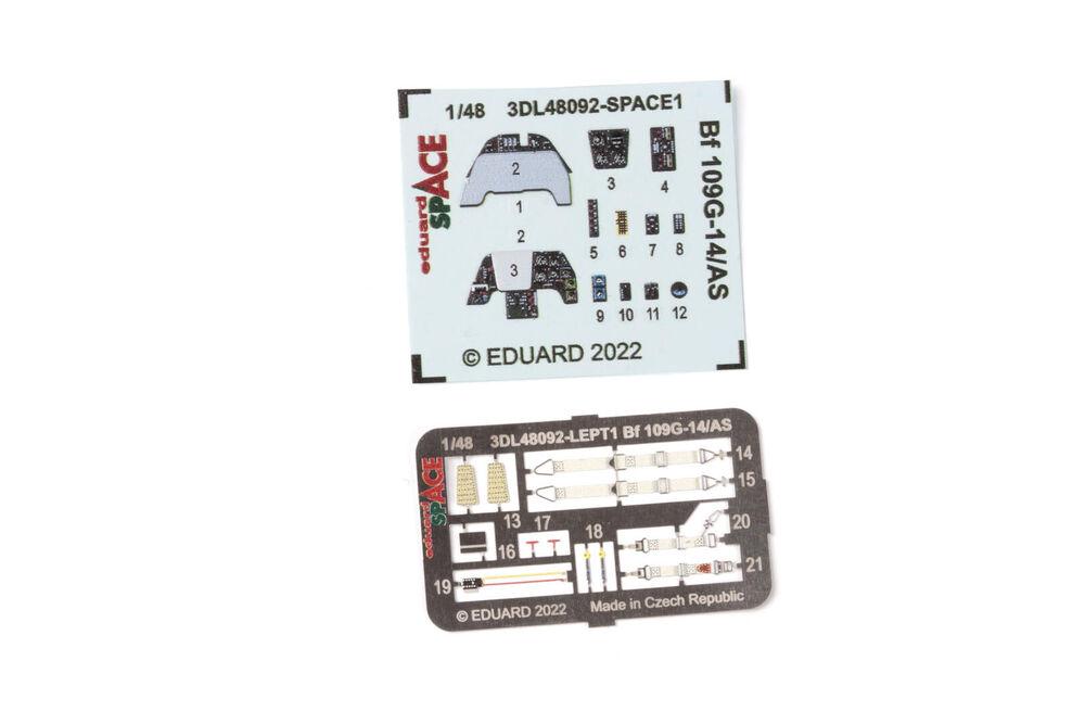 Messe 2  günstig Kaufen-Messerschmitt Bf 109 G-14/AS - SPACE [Eduard]. Messerschmitt Bf 109 G-14/AS - SPACE [Eduard] <![CDATA[Eduard / 3DL48092 / 1:48]]>. 