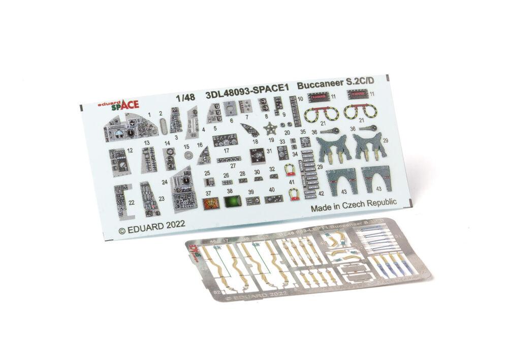 8591437573295 - 3DL48093 - 148 Buccaneer S2C D SPACE for AIRFIX 8591437573295 - 3DL48093 - 148 Buccaneer S2C D SPACE for AIRFIX