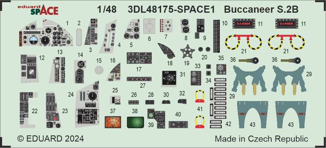 SPACE 4 günstig Kaufen-Buccaneer S.2B - Space [Airfix]. Buccaneer S.2B - Space [Airfix] <![CDATA[Eduard / 3DL48175 / 1:48]]>. 
