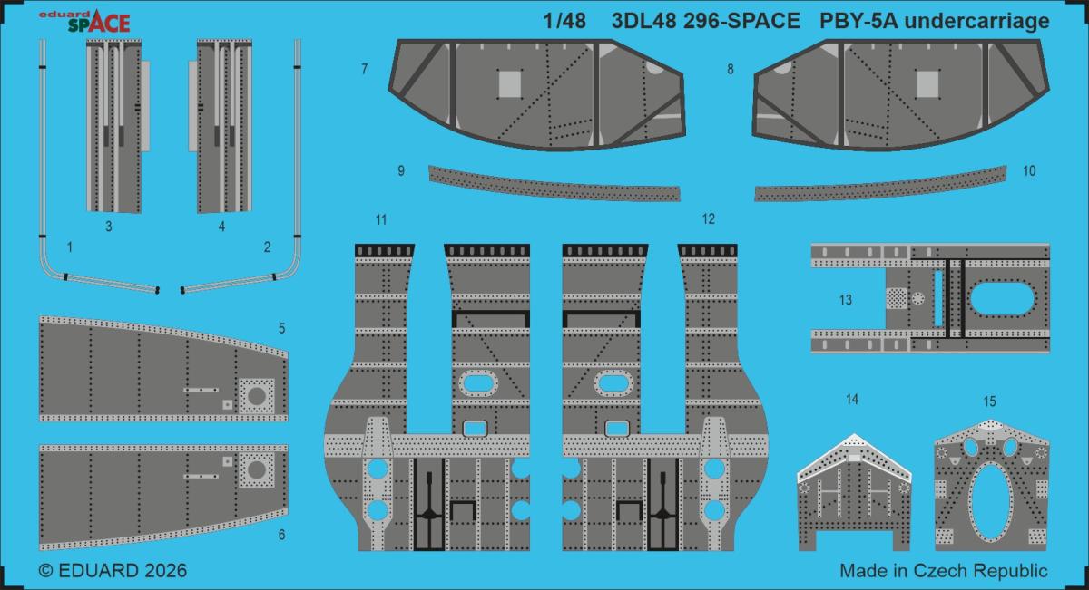 PBY-5A - Undercarriage - Space [Eduard]