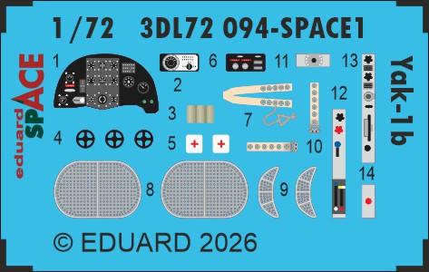 Yak-1b - Space [Arma Hobby]