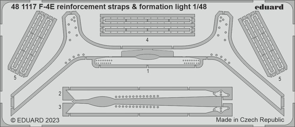 Formation günstig Kaufen-F-4E - Reinforcement straps & formation lights [Meng Models]. F-4E - Reinforcement straps & formation lights [Meng Models] <![CDATA[Eduard / 481117 / 1:48]]>. 