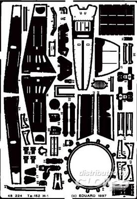 48 52 günstig Kaufen-Ta-152 H-1. Ta-152 H-1 <![CDATA[Eduard / 48224 / 1:48]]>. 