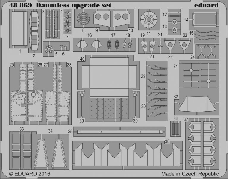 SBD-5 Dauntless - Upgrade set [Eduard]