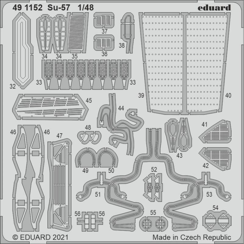 48 52 günstig Kaufen-Sukhoi Su-57 [Zvezda]. Sukhoi Su-57 [Zvezda] <![CDATA[Eduard / 491152 / 1:48]]>. 