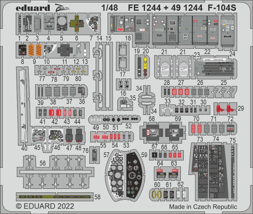 8591437565580 - 491244 - 148 F-104S for KINETIC