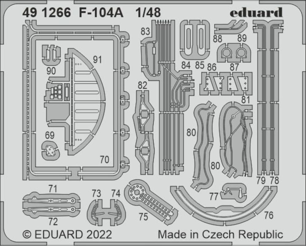 104A/C günstig Kaufen-F-104A Starfighter [Kinetic]. F-104A Starfighter [Kinetic] <![CDATA[Eduard / 491266 / 1:48]]>. 