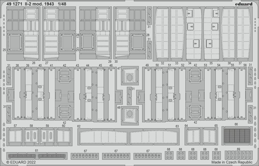 8591437567706 - 491271 - 148 Il-2 mod 1943 1 48