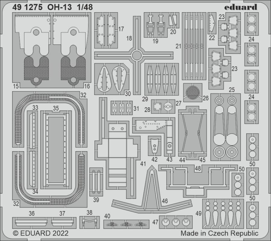 Taler Taler du günstig Kaufen-OH-13 [Italeri]. OH-13 [Italeri] <![CDATA[Eduard / 491275 / 1:48]]>. 