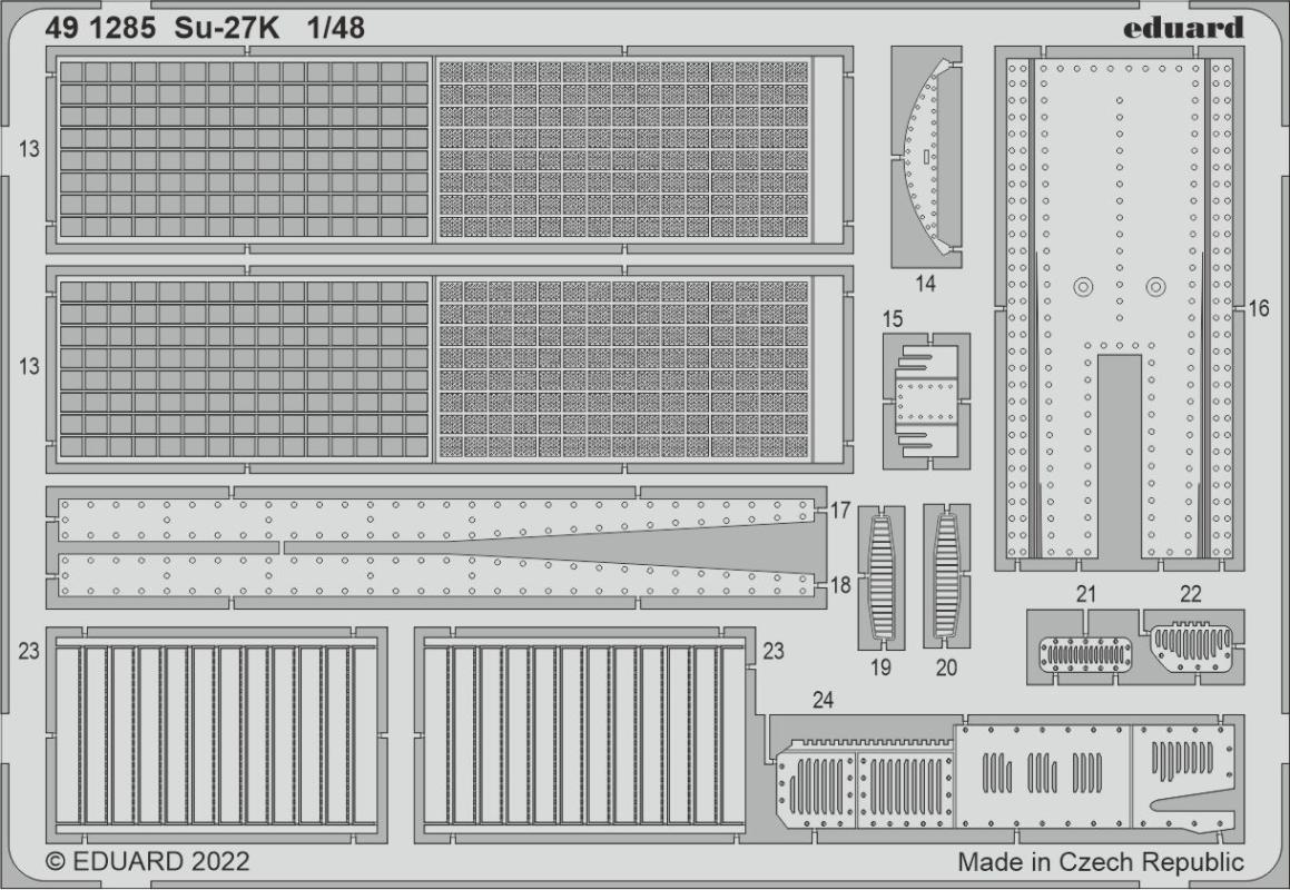 RD 285 günstig Kaufen-Su-27K [Minibase]. Su-27K [Minibase] <![CDATA[Eduard / 491285 / 1:48]]>. 