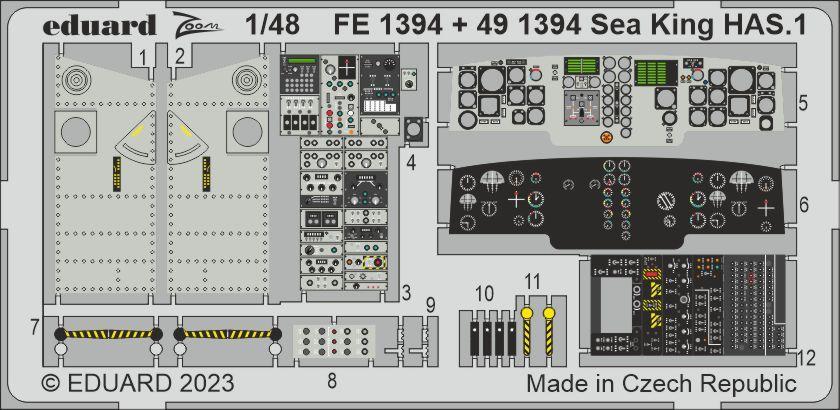 KING günstig Kaufen-Sea King HAS.1 [Airfix]. Sea King HAS.1 [Airfix] <![CDATA[Eduard / 491394 / 1:48]]>. 
