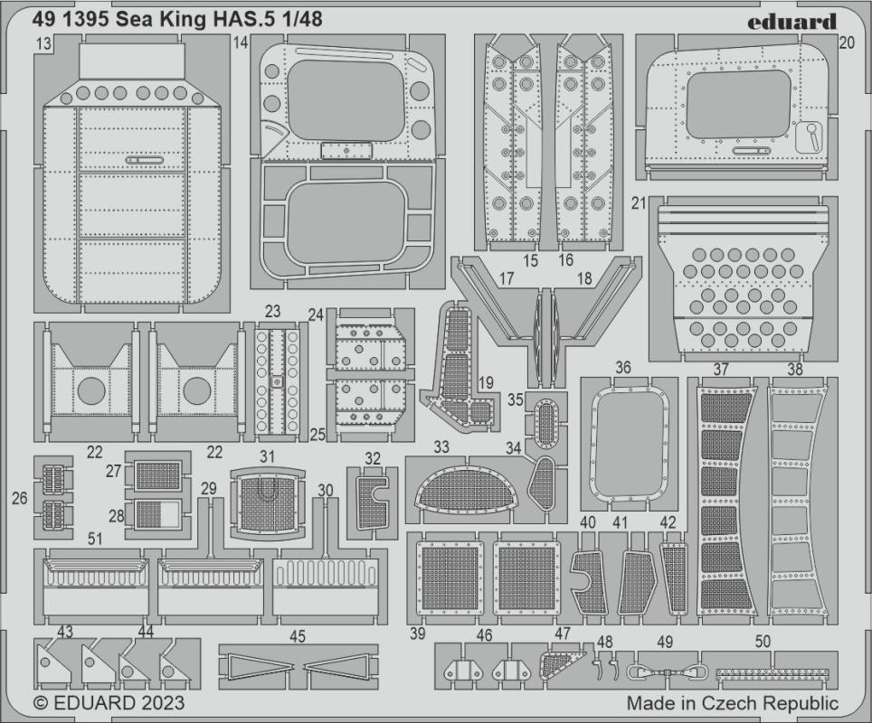 KING günstig Kaufen-Sea King HAS.5 [Airfix]. Sea King HAS.5 [Airfix] <![CDATA[Eduard / 491395 / 1:48]]>. 