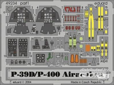 Airacobra günstig Kaufen-P-39D/P-400 Airacobra [Eduard]. P-39D/P-400 Airacobra [Eduard] <![CDATA[Eduard / 49234 / 1:48]]>. 