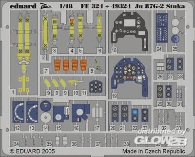 Junkers JU günstig Kaufen-Junkers Ju 87 G-2 Stuka [Hasegawa]. Junkers Ju 87 G-2 Stuka [Hasegawa] <![CDATA[Eduard / 49324 / 1:48]]>. 