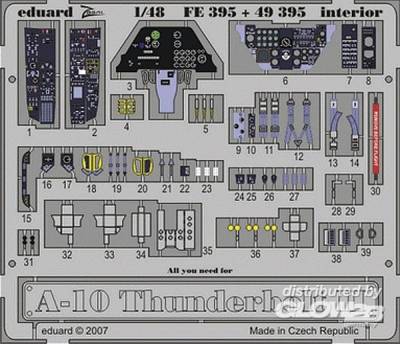 Thunderbolt 3 günstig Kaufen-A-10 Thunderbolt II - Interior [HobbyBoss]. A-10 Thunderbolt II - Interior [HobbyBoss] <![CDATA[Eduard / 49395 / 1:48]]>. 