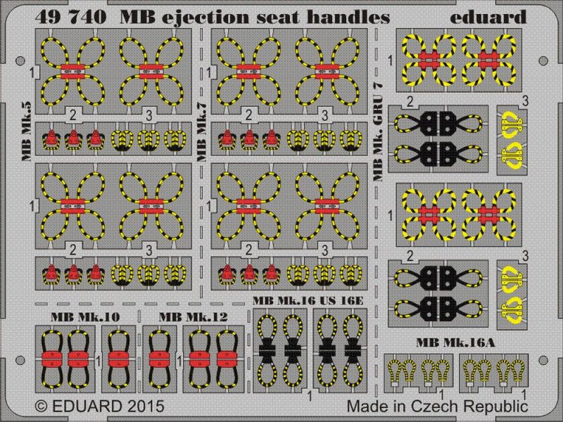 and Eat günstig Kaufen-MB - Ejection seat handles. MB - Ejection seat handles <![CDATA[Eduard / 49740 / 1:48]]>. 