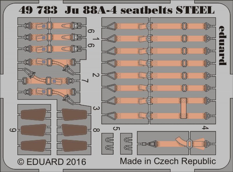 88 A günstig Kaufen-Junkers Ju 88 A-4 - Seatbelts STEEL [ICM]. Junkers Ju 88 A-4 - Seatbelts STEEL [ICM] <![CDATA[Eduard / 49783 / 1:48]]>. 